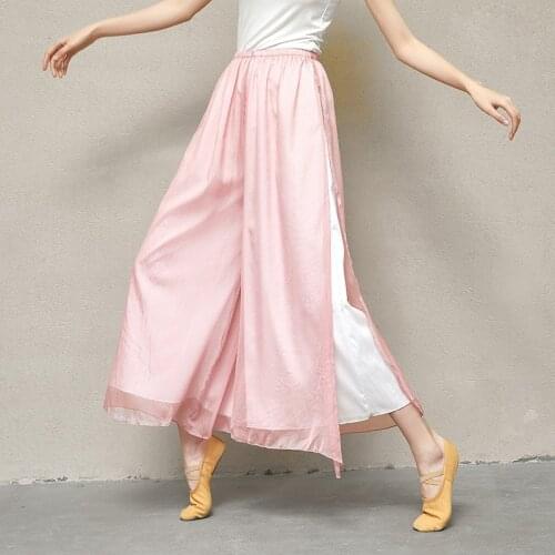Adult Loose Tencel Belly Dance Yoga Palazzo Pants Wide Leg Trousers Costume for Women Dancing Clothes Dancer Wear Clothing