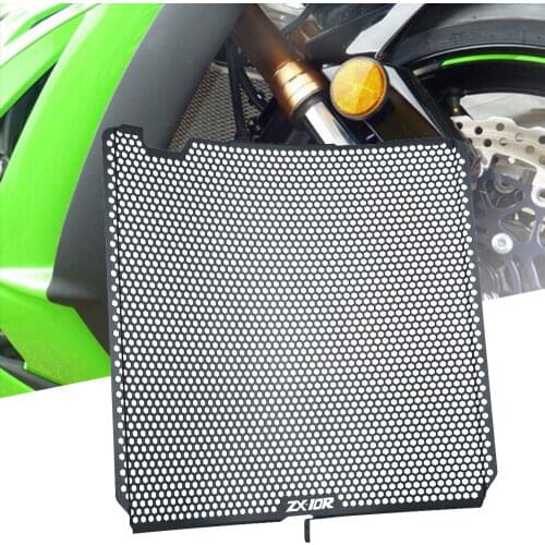 For Kawasaki ZX10R Motorcycle Radiator Grille Guard Cover Cooler Protector Cover ZX-10R KRT SE Performance 2018-2020 Accessories