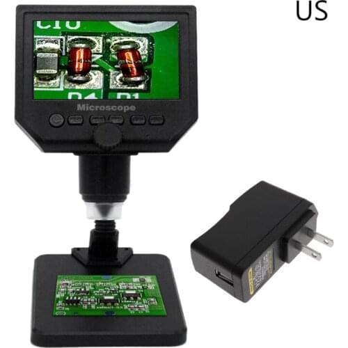 G600+ Upgrade 3.6MP Digital Microscope 4.3" LCD Microscopes Magnifier Camera