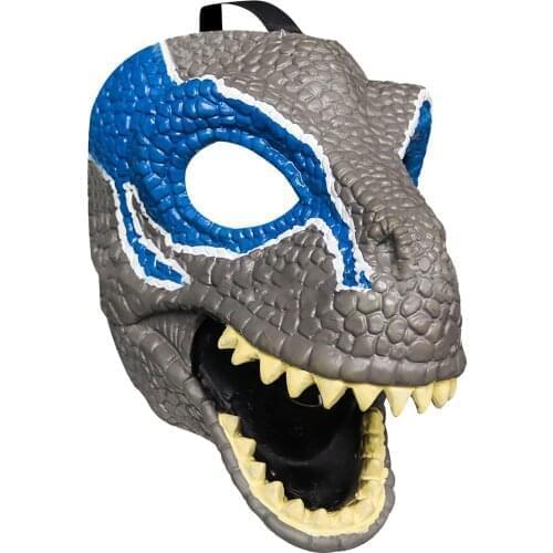 Halloween Dragon Dinosaur Mask Snake Open Mouth Latex Horror Dinosaur Headgear Halloween Party Cosplay Costume Scared mask