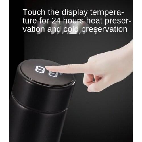 Insulation Cup Intelligent Temperature Measurement Display Temperature Water Cup Stainless Steel Cup Creative Business Gift