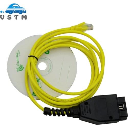 ESYS Data Cable For BMW ENET Ethernet to OBD Interface E-SYS ICOM Coding for F-serie Diagnostic Cable