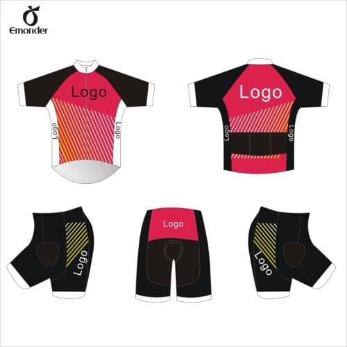 Custom made Team cycling clothing cycling jerseys short sleeve mountain road clothing sets maillot ropa ciclismo Gel pad Arbitr