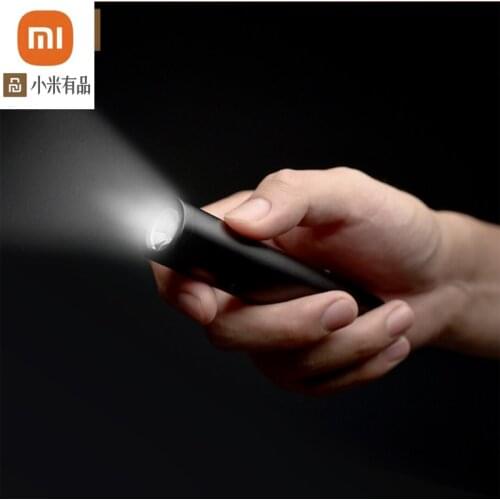 New xiaomi mijia metal flashlight IPX7 waterproof US CREE lamp beads light dark all aluminum flashlight smart home