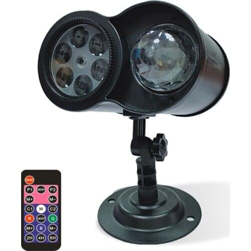 Night light projector with remote controller christmas lighting led night club