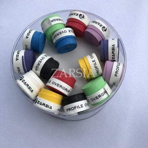 Original ZARSIA Matt Dry Tennis Racket Overgrip 10pcs/lot Anti-slip Sweat-absorbent Sports Wrap Tape Overgrips Tennis Hand Glues