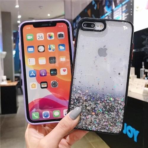 Luxury Colorful Rainbow Silicone Phone Case For iPhone 12 Mini 11 Pro XR Xs 12 Pro Max SE2 Soft IMD Protection Cover On 7 8 Plus