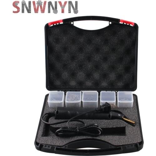 Handy Plastics Welder Car Bumper Repairing Hot Staplers Machine Staple Repairing Machine Welding Tool With Case