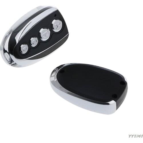 433Mhz Universal Garage Door Gate Duplicator Cloning Remote Control 4 Buttons Self Copy 50 to 100 m