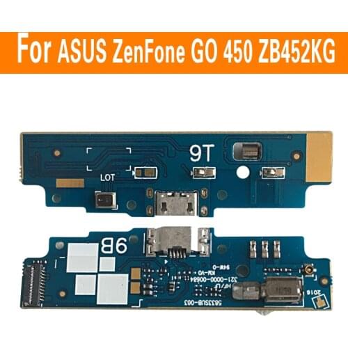 Usb Charging Connector Board Flex Cable For Asus Zenfone GO ZB452KG 4.5" USB Charger Jack Port Board Replacement Parts