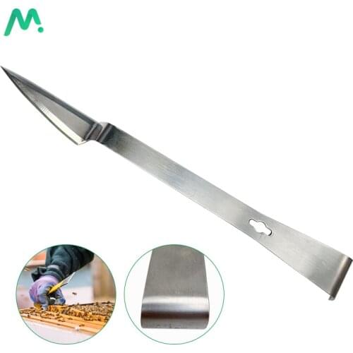1 PC Stainless Steel Beekeeping Cutter Honey Scraper Uncapping Fork Knife Cutting Beekeeping Supplies Accessories Bees Tools