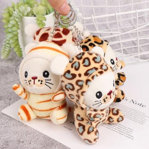 1Pc Cute high quality 2022 Year New 11CM Tiger Stuffed Plush ToyPendant Gift Keychain Plush Toy Doll
