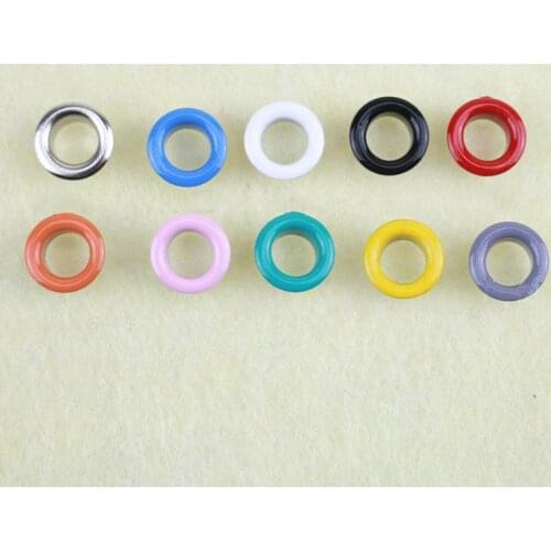 100pcs color steam buttonhole hollow rivet brass buttonhole sewing supplies diy decorative decoration clothing shoes suitcase