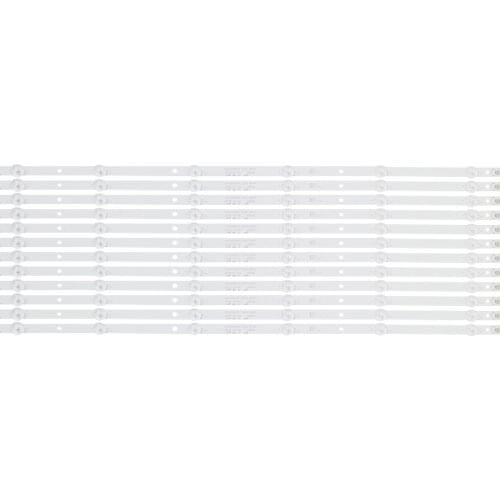 12pcs/Kit LED strips for 65 TV DLED65SMD 12X6 0005 2018-04-20 65A06 DLED65SMD 12X6 0008 65A06