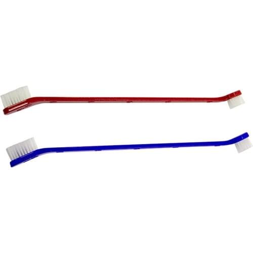 2Pcs Dog Toothbrush Set For Healthy Natural Dental Hygiene Pet Dogs Toothbrush Cleaning Oral Hygiene Brushing Teeth