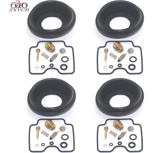 4set motorcycle carburetor repair kit for FAZER FZ-1 FZS1000 2001-2005 FZS 1000 FZ1 Plunger diaphragm parts