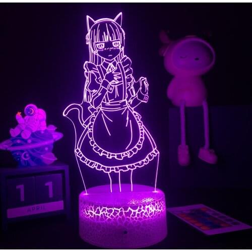 Anime Ore No Imouto Ga Konnani Kawaii Wake Ga Nai Led Light for Bedroom Decor Night Light Kids Birthday Gift Gokou Ruri Figure