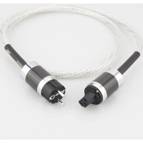 Hifi Nordost Valhalla Series II Power Cord US/EU version Amplifier CD Player power cord power cable,Schuko power plug for audio