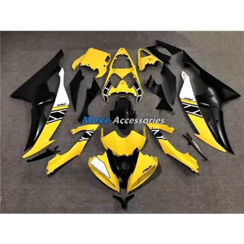 Motorcycle Fairings Kit Fit For R6 2008 2009 2010-2014 2015 2016 Bodywork Set High Quality ABS Injection NEW Black Yellow