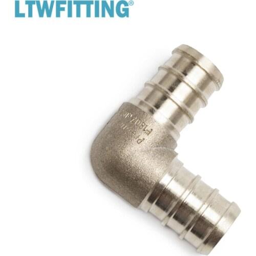LTWFITTING Lead Free Brass PEX Crimp Fitting 1/2" PEX Elbow