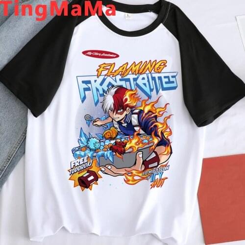 My Hero Academia Boku No Hero Academia Midoriya Izuku Deku t shirt men aesthetic couple harajuku t-shirt