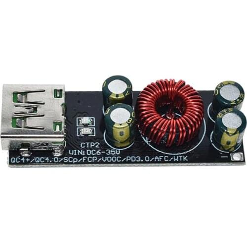 New Mobile Phone SW3518 Quick Charger Adapter Module 6-35V QC4.0 PD3.0 USB Type-C Cellphone Fast Charge Board Support VOOC