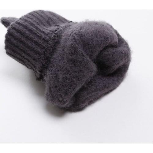 Cold-proof Touch Screen Gloves Winter Spot New Dispensing Thermal Mens Winter Gloves Cycling Fluff Touchscreen Warm Mittens