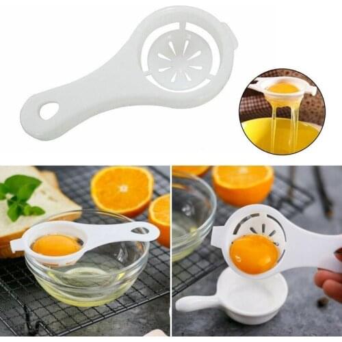 Plastic Egg White Yolk Separator Tool Food grade Egg Baking Cooking Kitchen Tool Hand Egg Divider Sieve Separator Egg Tools