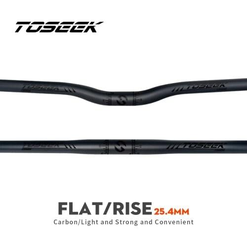 XRIDE XR Carbon Fiber Bicycle MTB Handlebar 31.8mm Flat / Riser Handlebar 580/600/620/640/660/680/700/720/740/760mm