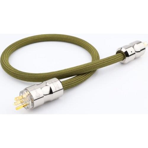 Hi-end 5N OFC Power Cord with krell EU Plug AC cable line hifi audio amp cable