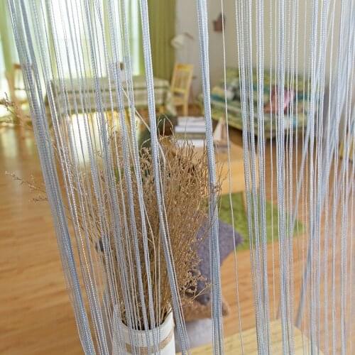 String curtain door window curtains valance room divider wedding home decoration