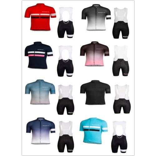 TKCK Pro fessional mens bike sweatshirt short-sleeved shirt breathable Summer new red 2021 suit cycling jersey set sports team