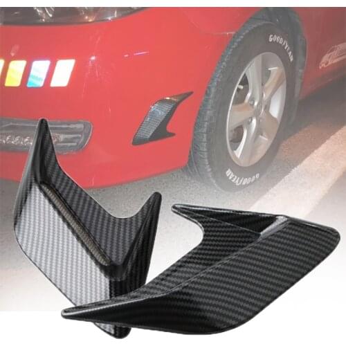 2pc Universal Car Vent Grille Cover Decorative Air Flow Intake ABS plastic Car Air Flow Sticker Adhesive Side Vent Fender Intake