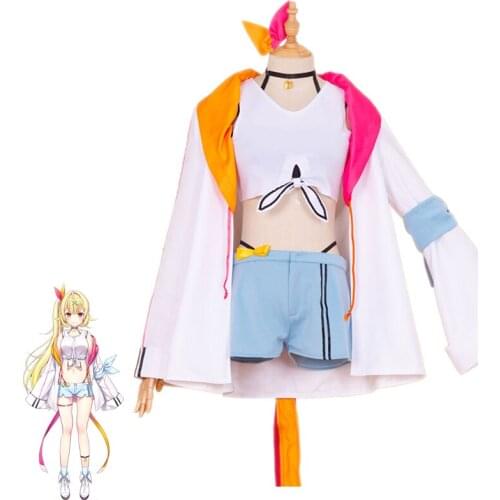 Hololive VTuber GAMERS YouTuber Sara Hoshikawa Cosplay Costumes Women Sexy Suit Halloween Carnival Uniforms Custom Made