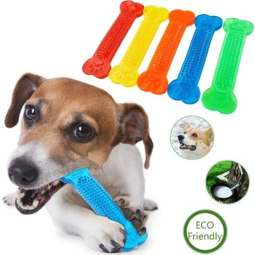 Dog Toys Pet Molar Tooth Cleaner Brushing Stick trainging Dog Chew Toy Dogs Toothbrush Doggy Puppy Dental Care Dog Pet Puppies