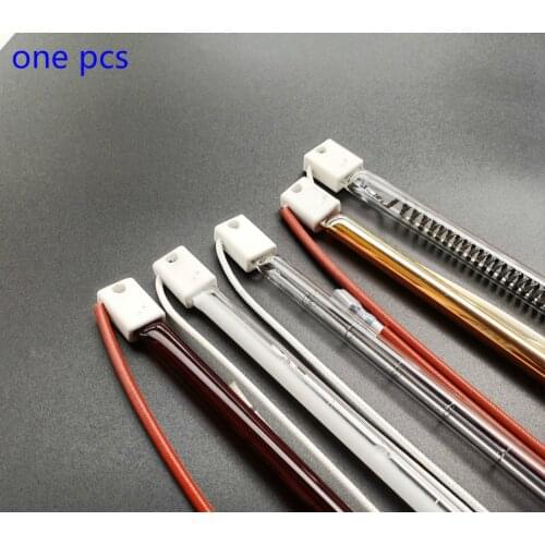 Infrared heating element heating tube carbon fiber heating tube far infrared heater, used for paint curing lamp ruby/gold/white