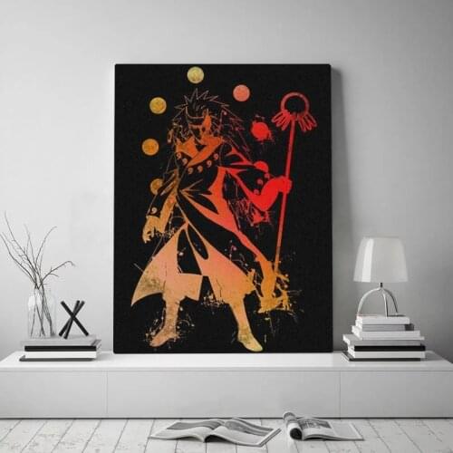Modular Picture Rikudousennin Modo Uchiha Madara Home Decoration Wall Art Modern Canvas Prints Painting For Bedroom Poster Frame