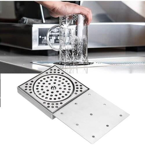 2021New Glass Pitcher Rinser Stainless Steel Automatic Cup Washing Machine Bar Glass Rinser For Household Bar Coffee Shop