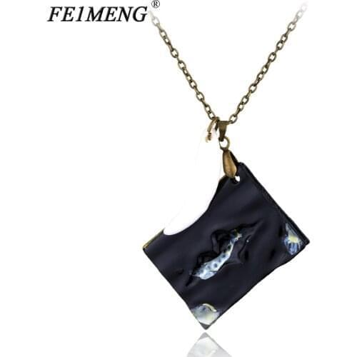 Magic Movie Horcrux Pendant Necklace Basilisk Fang and Tom Riddle Diary Necklaces For Men Black Book With Teeth Statement Collar