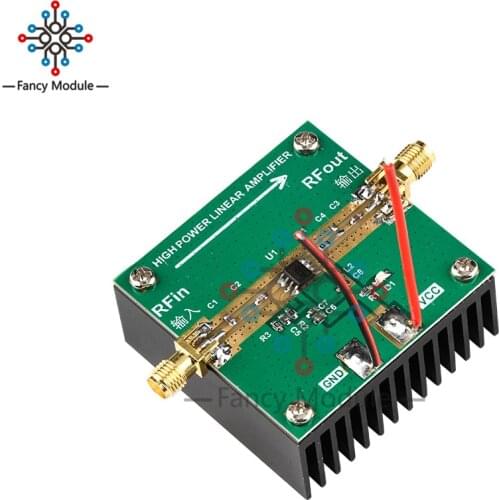 RF2126 RF Power Amplifier 1W 2.4GHZ WIFI Bluetooth Image Transmission Radio Amplifier With Heat Sink
