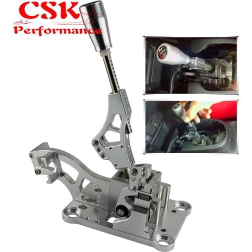 Manual Billet Shifter Box W/ Gear Knob Fits For Acura RSX Fits For Civic K-swap EG EK DC2 EF