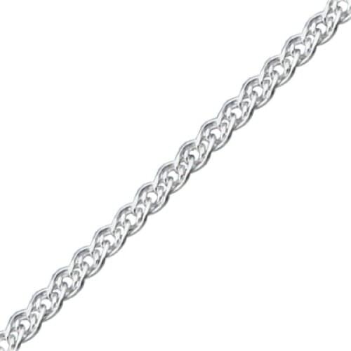 Silver 925 Sterling 50 Micron Nonna Chain Necklace