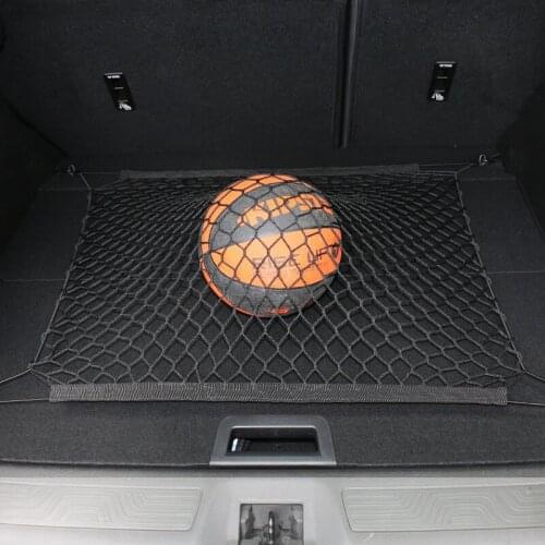 Car Trunk Net Bag Storage Net Bag Storage Bag Car Storage Net Bag Auto Accessories 70 * 70 Mesh Bag Car Trunk Organizer