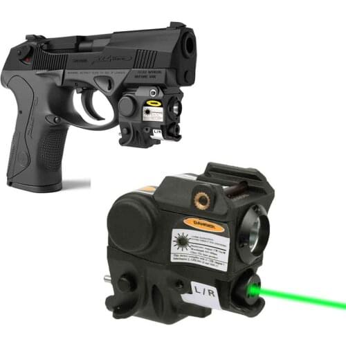 Tactical Compact Pistol Gun Light Laser Combo For Taurus G2 G2C G3 G3C Beretta PX4 Storm Red Green Laser Airsoft Handgun Light
