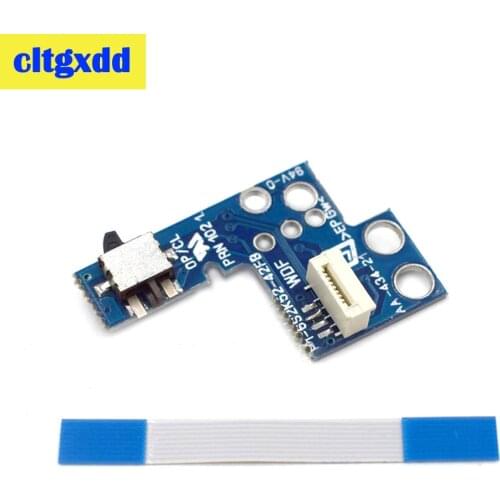 1set Power ON OFF Reset Switch Board With 8pin flex Ribbon Cable For Sony PS2 SCPH 70000 75000 77000 79000 90000