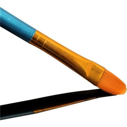 10pcs New Nylon Wooden Handle Paint Brush Set for Kids Watercolor Gouache Drawing Painting Art Supplies JW