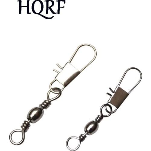 100PCS Cheapest Fishing Swivel Coupling Fishing Connector Stainless Steel Fishing Tackle Sea Solid Rings