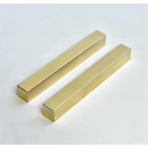 2pcs Brass Paperweights Chinese Brush Calligraphy Painting Paperweights Solid Brass Metal Paperweight Paper Pressing