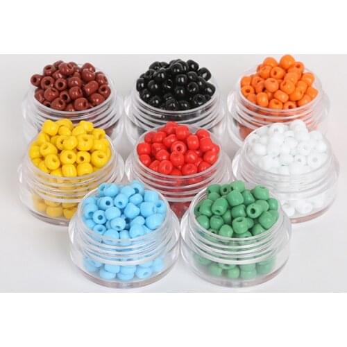 2000pcs/bag 2MM Crystal Czech Glass Spacer Loose Beads Soild Seed Beads For Jewelry Handmade DIY Making Needlework Craft Finding