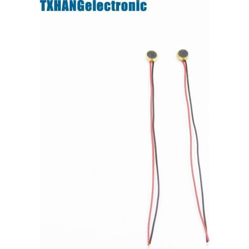 5PCS 4*1.5mm Electret Condenser Microphone Capsule 2 Leads diy electronics